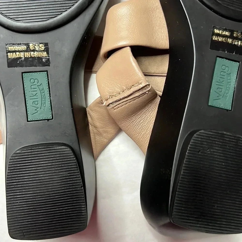 Walking Cradles Elite Women's Reed Sandals size 8 1/2s - Picture 4 of 6